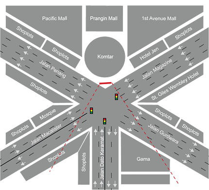 Penang Map